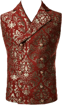 Red & Gold Waistcoat