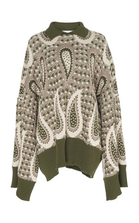 Merino Wool Paisley Sweater by JW Anderson | Moda Operandi