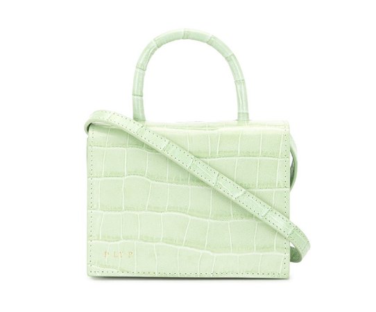 DLYP green croco bag