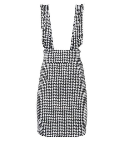 Cameo Rose Houndstooth Pinafore Dress | New Look