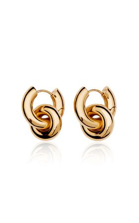 The Esther 18k Gold-Plated Earrings By Lié Studio | Moda Operandi