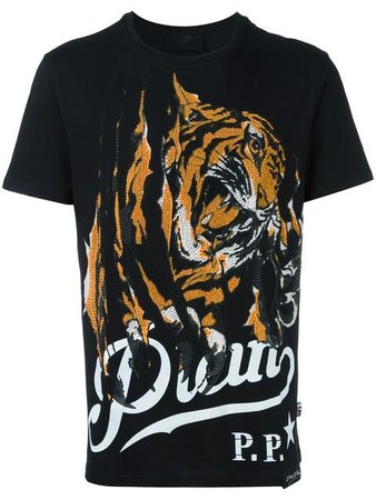 black shirt tiger