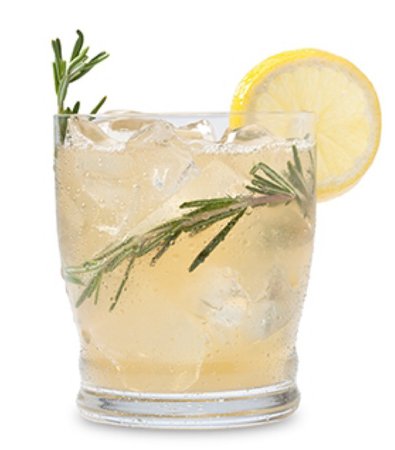 lemon rosemary cocktail
