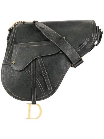 Christian Dior Vintage Sac à Bandoulière Jumbo Saddle - Farfetch