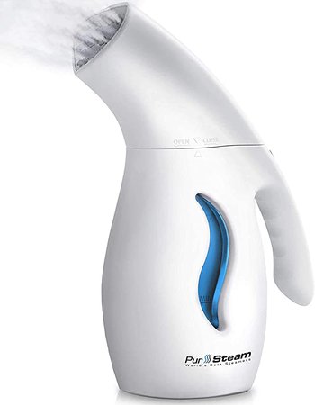 Amazon.com: PurSteam Garment Steamer For Clothes, Powerful 7-1 Fabric Steamer For Home/Travel. Remove Wrinkles/Steam/Soften/Clean/and Defrost with UltraFast-Heat Aluminum Heating Element: Home & Kitchen