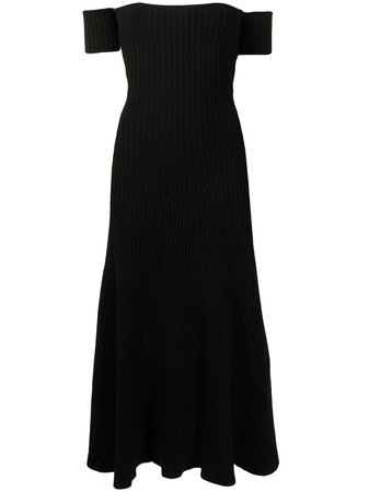 Anna Quan Valerie knitted cold-shoulder dress - FARFETCH