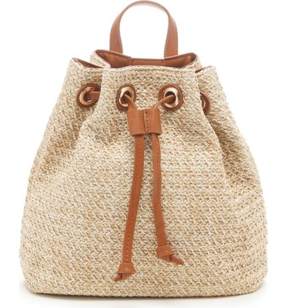 Sole Society Apryl Woven Backpack | Nordstrom