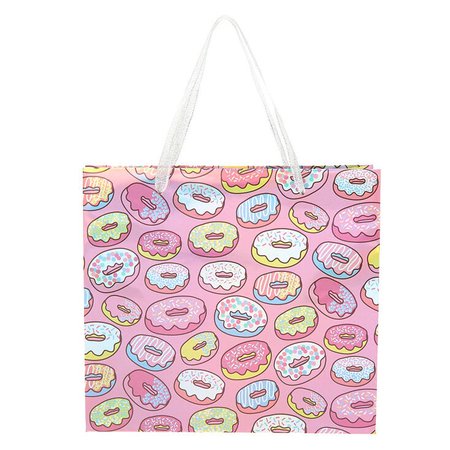 Medium Donut Gift Bag - Pink | Claire's US