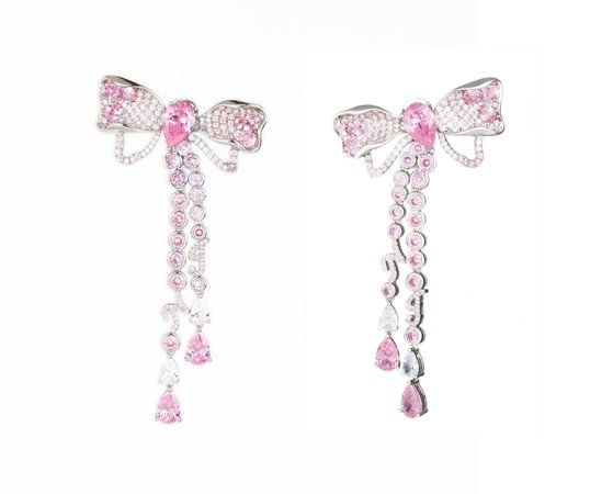 Pink Dakota Butterfly Earrings - Nana Jacqueline