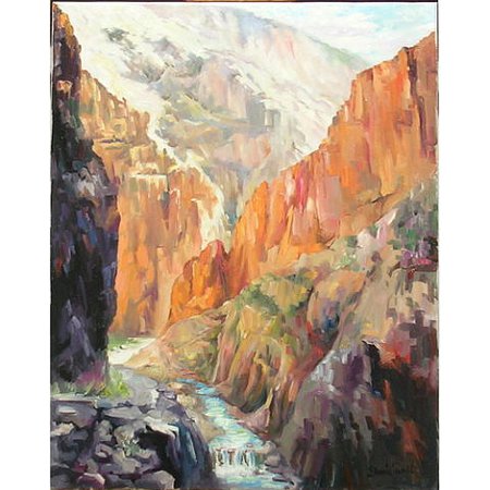Rocky Mountain Brooke Painting by Daniel Wall