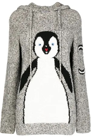 chanel penguin jumper sweater