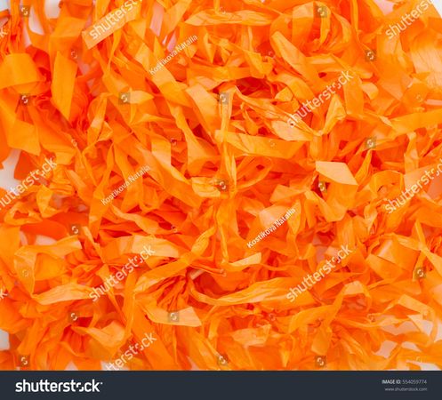 tissue paper crumpled up orange - Google Search