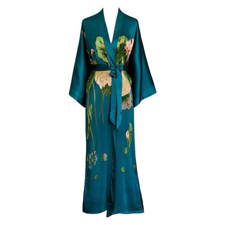 Dark-Teal Kimono