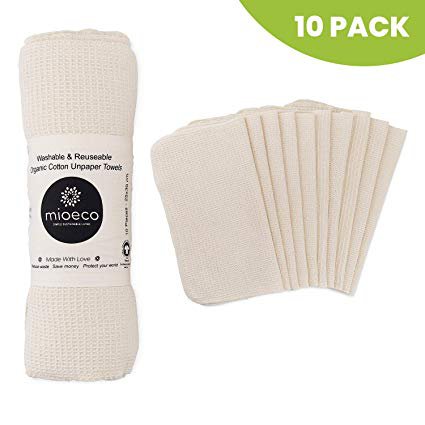 Amazon.com: Reusable Unpaper Towels | Bamboo Paper Towels Alternative | Best Organic Cotton | Thick, Strong, Washable, Paperless Kitchen Roll | Eco Friendly Products | Reusable Napkins | Zerowaste: Gateway
