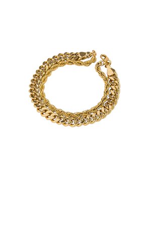 Jordan Road Jewelry Quinn Bracelet Stack in Gold | FWRD