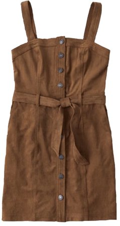 Abercrombie&Fitch Button-up Pinafore dress