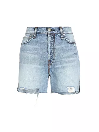 Rag & Bone high-waisted Denim Shorts - Farfetch