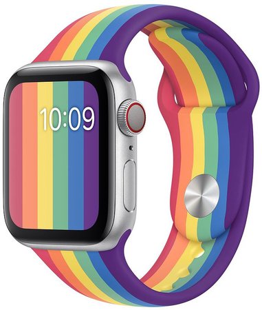 rainbow apple watch