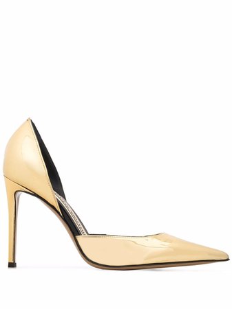 Alexandre Vauthier metallic high-heel stiletto pumps - FARFETCH