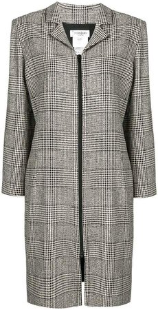 Pre-Owned 1980's houndstooth coat