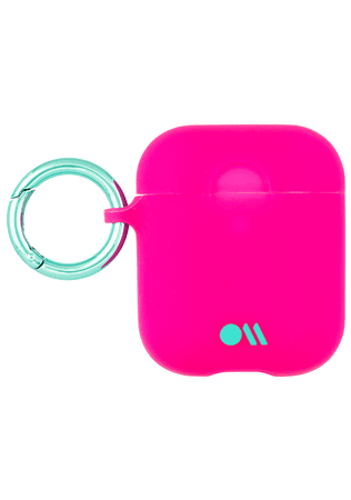 hot pink airpods