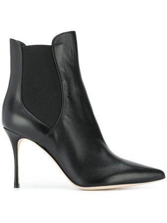 Shop black Sergio Rossi Godiva boots with Afterpay - Farfetch Australia