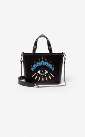 Small Eye leather tote bag for ACCESSORIES Kenzo | Kenzo.com