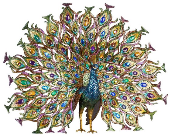 Elegant Peacock Statue - Bing images