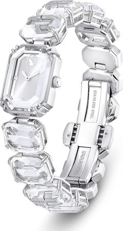 Amazon.com: SWAROVSKI Millenia Swiss Quartz Crystal Watch Collection : Clothing, Shoes & Jewelry
