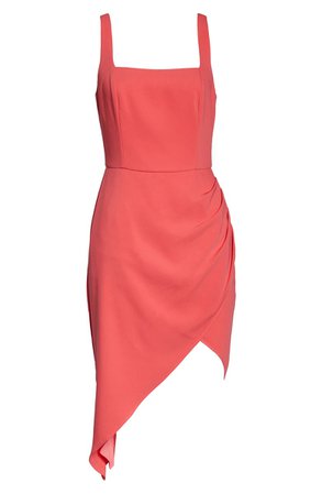Harlyn Square Neck Asymmetrical Cocktail Dress | Nordstrom