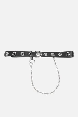 Eyelet Chain Belt | Topshop