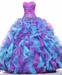 purple and turquoise dress - Google Search