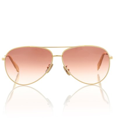 Aviator Sunglasses With Leather Pouch | Celine Eyewear - Mytheresa