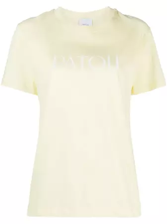 Patou logo-print Detail T-shirt - Farfetch