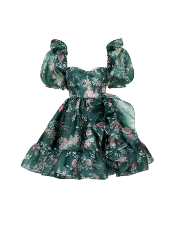 Selkie | The Green Gables Benedict Bloom Dress (Dei5 sheer edit)