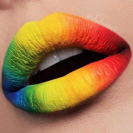 Rainbow Lips Lipstick Pride