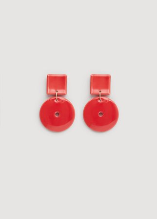 Ceramic earrings - Women | MANGO USA
