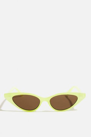 **Lime Cat Eye Sunglasses by Skinnydip | Topshop
