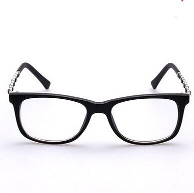2015 retro fashion metal chain glasses frame plain mirror myopia Emma Watson clear lens glasses Free Shipping|glasses textures|glasses starglasses fabric - AliExpress