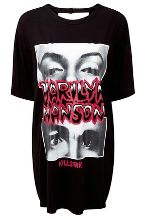Look Into My Eyes Oversized Tunic [B] | KILLSTAR x Marilyn Manson