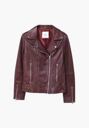 bordeaux leather jacket women - Pesquisa Google