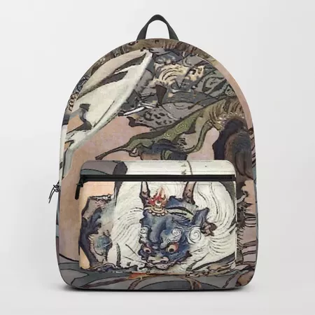 kawanabe-kyosai-fujin-god-of-the-wind-backpacks.jpg (700×700)