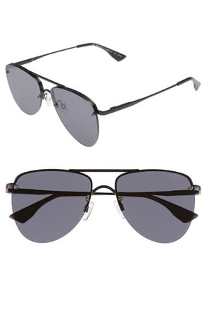 Le Specs The Prince 57mm Aviator Sunglasses | Nordstrom
