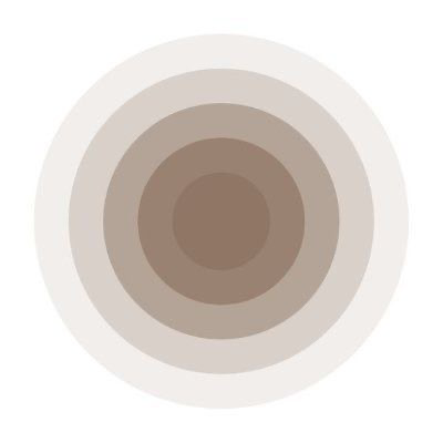 brown circle