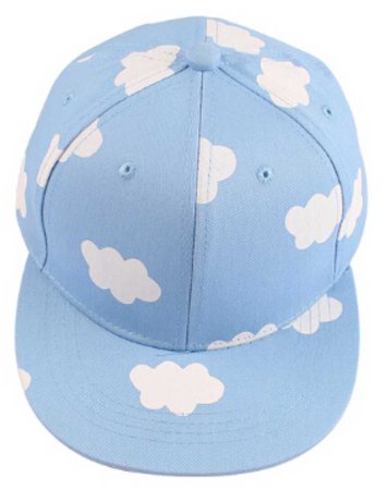 Blue Cloud Hat