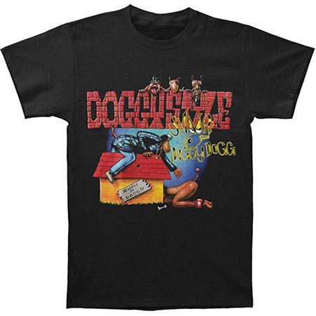 Amazon.com: Snoop Dogg Men's Snoop Doggy Style Cover T-shirt Small Black: Clothing