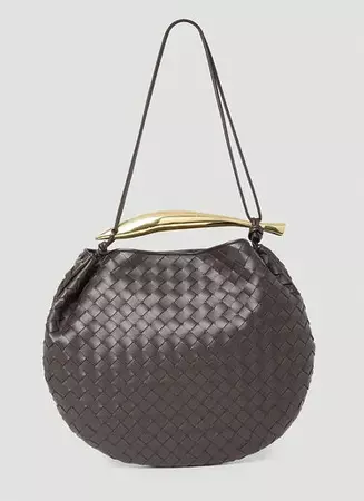 Bottega Veneta Unisex Sardine Shoulder Bag in Brown | LN-CC®
