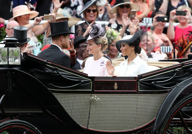 Meghan and Harry Attend the Royal Ascot