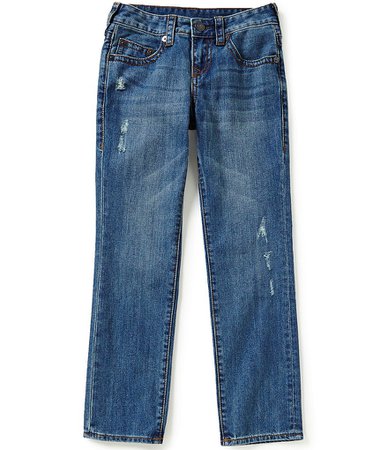 True Religion Big Boys 8-20 Geno Relaxed Slim Distressed Jeans | Dillard's