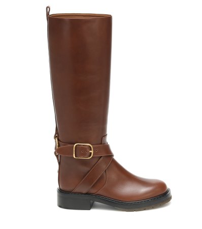 Chloé, Leather Knee-High Boots